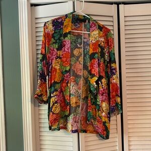 MinkPink floral blazer